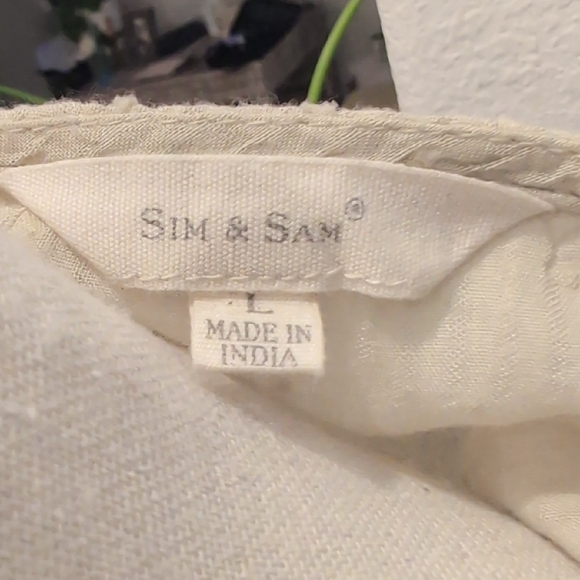 Chic Beige Ruffle Blouse - Picture 2 of 7